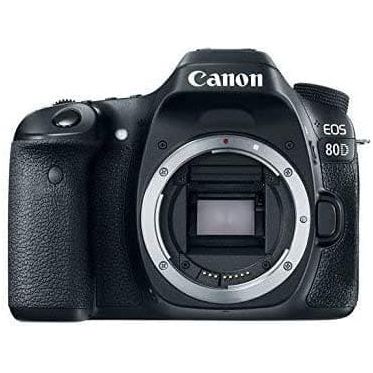Canon EOS 80D Body Only Digital SLR Camera 24.2 MP Camera - Black